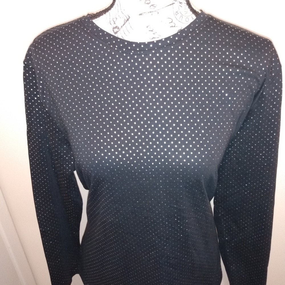 NWT Talbots Designer Long Sleeves Cotton T-Shirt 👕